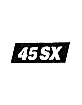SCRITTA LATERALE 45 UNO 89 SX