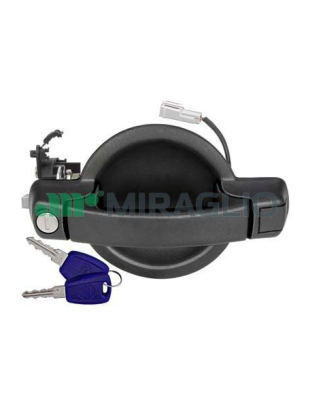 MANIGLIA ESTERNA CENTRALIZZATA SENZA BLOCCHETTO POSTERIORE FIAT DOBLO 0101  0105, FIAT DOBLO 0105  0109