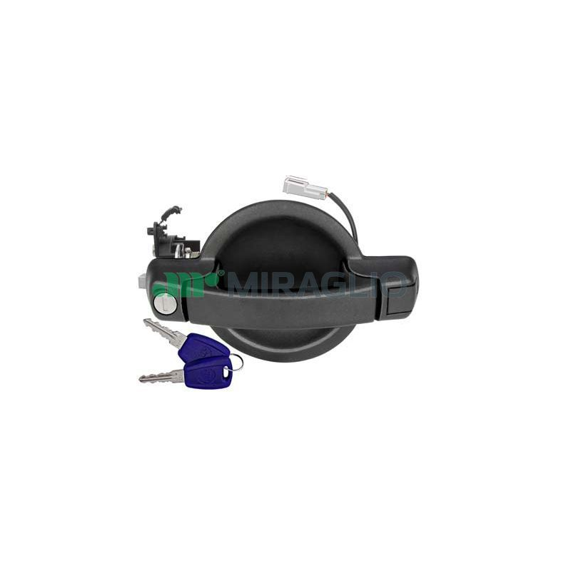 MANIGLIA ESTERNA CENTRALIZZATA SENZA BLOCCHETTO POSTERIORE FIAT DOBLO 0101  0105, FIAT DOBLO 0105  0109