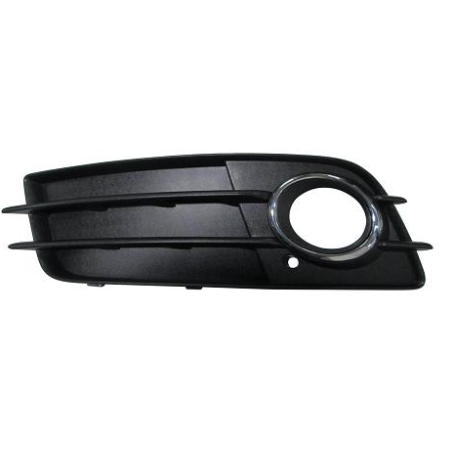 GRIGLIA PARAURTI ANTERIORE SINISTRA CON FENDINEBBIA CON CORNICE FENDINEBBIA CROMATA AUDI A4 0107  0111