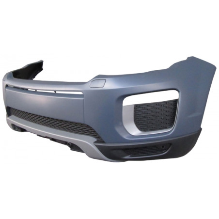 PARAURTI ANTERIORE CON PRIMER CON FORI SENSORI CON LAVAFARI LAND ROVER RANGE ROVER EVOQUE 0115  0119