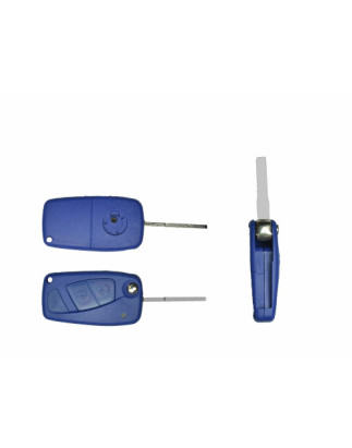 GUSCIO CHIAVE BLU 2 TASTI: TASTO APERTURA TASTO CHIUSURA LAMA SIP22 FIAT DUCATO 0102  0106, FIAT GRANDE PUNTO 0105  011  FIAT S