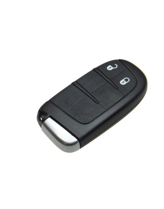 GUSCIO CHIAVE NERO 2 TASTI: TASTO APERTURA TASTO CHIUSURA LAMA DI EMERGENZA FIAT 500 X 0115  0119, FIAT FREEMONT 0111, JEEP REN