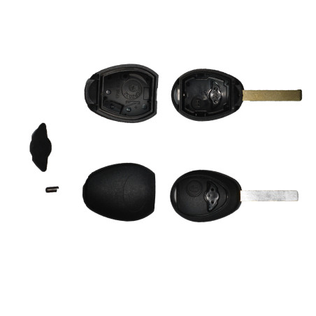 GUSCIO CHIAVE NERO 2 TASTI: TASTO APERTURA TASTO CHIUSURA LAMA HU92 MINI CABRIO R52 0104  0108, MINI CABRIO R57 0108  0110, MIN