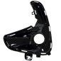 GRIGLIA PARAURTI ANTERIORE SINISTRA NERA CON FENDINEBBIA MAZDA 2 HYBRID 012  TOYOTA YARIS 0120
