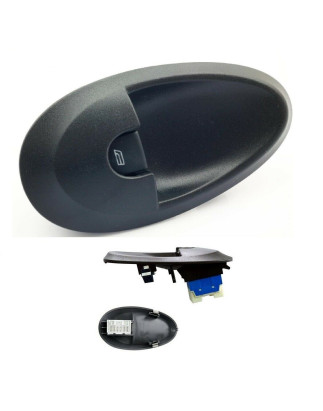 PULSANTIERA ALZACRISTALLI PORTA ANTERIORE DESTRA 6 PIN 1 INTERRUTTORI IVECO DAILY 0100  0107