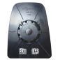 VETRO CON PIASTRA DESTRO SUPERIORE TERMICO IVECO DAILY 0114  0119, IVECO DAILY 0119