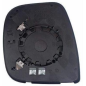 VETRO CON PIASTRA DESTRO CROMATO CONVESSO CITROEN BERLINGO 0119  0124, CITROEN BERLINGO VAN 0119  0124, CITROEN JUMPYSPACE TOUR