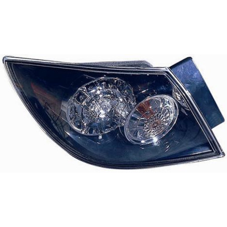 FANALE POSTERIORE DESTRO SENZA PORTALAMPADA CRYSTAL LED ESTERNO MAZDA 3 SDN-HB BK 0104  0108