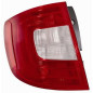 FANALE POSTERIORE SINISTRO SENZA PORTALAMPADA SKODA SUPERB 3T43T5 20082013