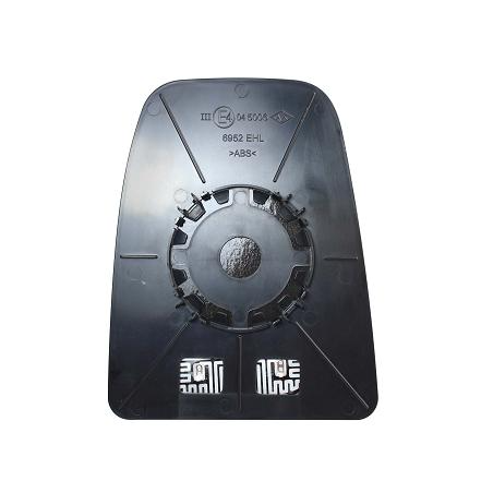 VETRO CON PIASTRA DESTRO SUPERIORE TERMICO IVECO DAILY 0114  0119, IVECO DAILY 0119