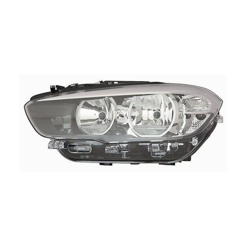 PROIETTORE DESTRO LED CON PARABOLA NERA CON MOTORE BMW SERIES 1 35D F21F20 20152019