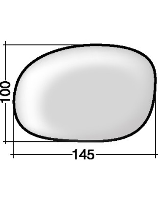 VETRO CON PIASTRA SINISTRO TERMICO CITROEN C2 0103  0108, CITROEN C3 0102  0110, CITROEN C3 PLURIEL 0103  0110, PEUGEOT 1007 01