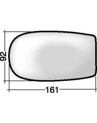 VETRO CON PIASTRA DESTROSINISTRO ASFERICO TERMICO FIAT PUNTO 0103  0111, FIAT PUNTO 0199  0103