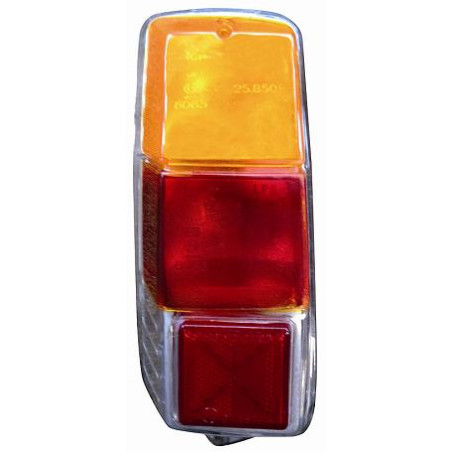 FANALE POSTERIORE DESTRO CON PORTALAMPADA MODELLO ALTISSIMO FIAT 500 F  L  R 19651975