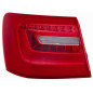 FANALE POSTERIORE DESTRO CON PORTALAMPADA LED  AUDI A6 4GH4GJ4G24GC4G54GD 20102014