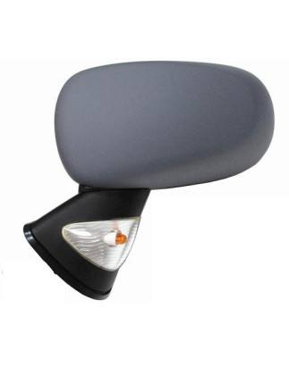 RETROVISORE MECCANICO SINISTRO CON PRIMER ASFERICO CON FANALINO INTEGRATO BIANCO RENAULT MODUS FJP0 20052008