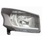 PROIETTORE DESTRO H4 REGOLAZIONE ELETTRICA 6 PIN CON PARABOLA NERA FIAT TALENTO 296 2016          , NISSAN NV 300 X82 2016     
