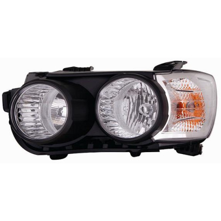 PROIETTORE DESTRO CON PARABOLA NERA CHEVROLET AVEO SDN-HB 2012