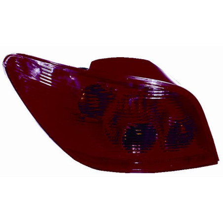 FANALE POSTERIORE DESTRO SENZA PORTALAMPADA PEUGEOT 307 3A3C 20012005