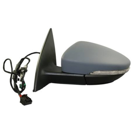 RETROVISORE ELETTRICO SINISTRO 6 PIN CON PRIMER TERMICO ASFERICO CON FANALINO INTEGRATO VOLKSWAGEN EOS 1F71F8 20112015