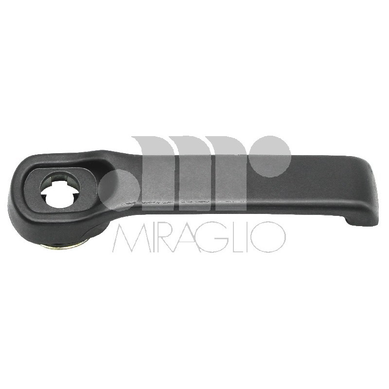 MANIGLIA ESTERNA IN PLASTICA NERO POSTERIORE FIAT FIORINO 146 19881991