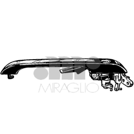 MANIGLIA ESTERNA SENZA BLOCCHETTO ANTERIORE DESTRO AUDI 80 8C28C5 19911994