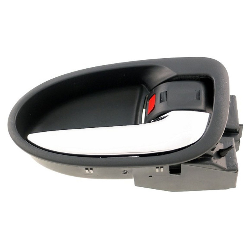 MANIGLIA INTERNA CON LEVA CROMATA NERO ANTERIOREPOSTERIORE SINISTRO TOYOTA YARIS II P9 20052011