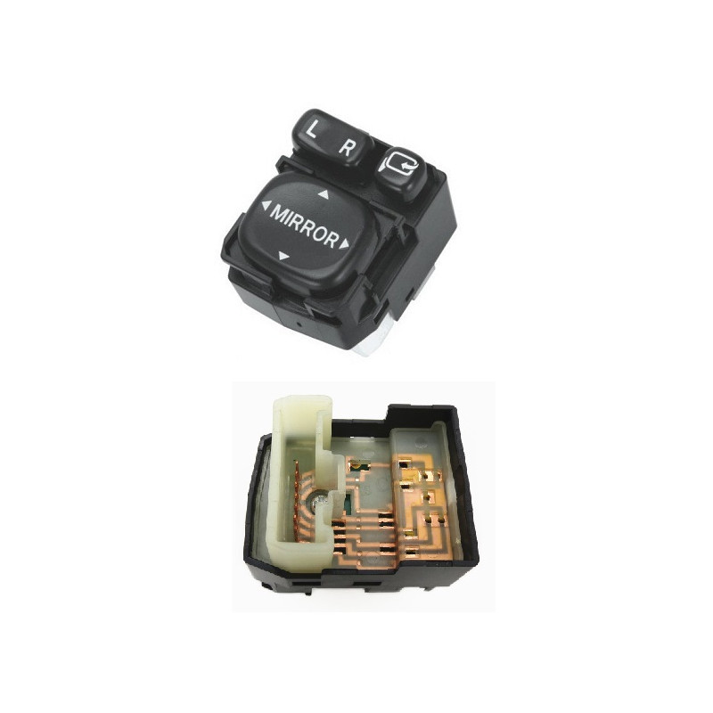 BLOCCO COMANDI RETROVISORI 9 PIN TOYOTA AURIS E15 20062010      , TOYOTA AURIS E15 20102012      , TOYOTA AVENSIS T27 20082012 