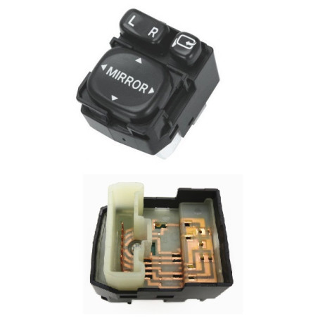 BLOCCO COMANDI RETROVISORI 9 PIN TOYOTA AURIS E15 20062010      , TOYOTA AURIS E15 20102012      , TOYOTA AVENSIS T27 20082012 