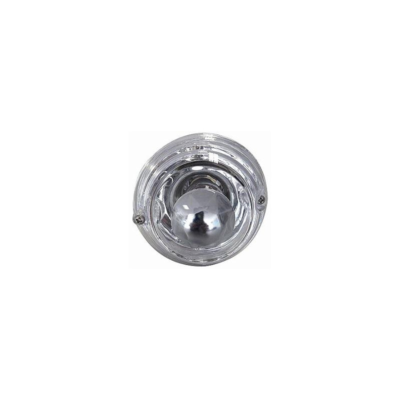 FANALE ANTERIORE DESTROSINISTRO CON PORTALAMPADA CRYSTAL FIAT 500 F  L  R 19651975