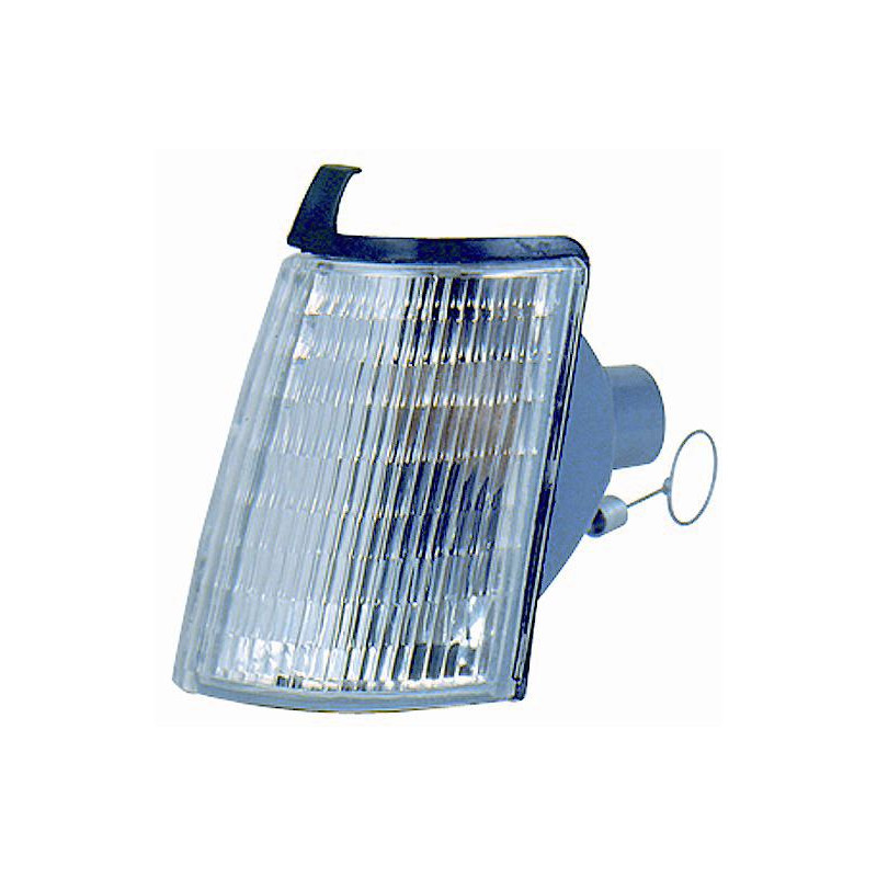 FANALE ANTERIORE DESTRO SENZA PORTALAMPADA BIANCO RENAULT 21 L48K48 19861989