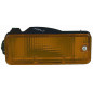 FANALE ANTERIORE DESTRO CON PORTALAMPADA ARANCIO MODELLO PARAURTI PIAGGIO PORTER 19972009
