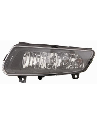 FENDINEBBIA SINISTRO CON LUCE DIURNA CON PARABOLA NERA VOLKSWAGEN POLO 6R1 20092014