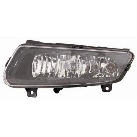 FENDINEBBIA SINISTRO CON LUCE DIURNA CON PARABOLA NERA VOLKSWAGEN POLO 6R1 20092014