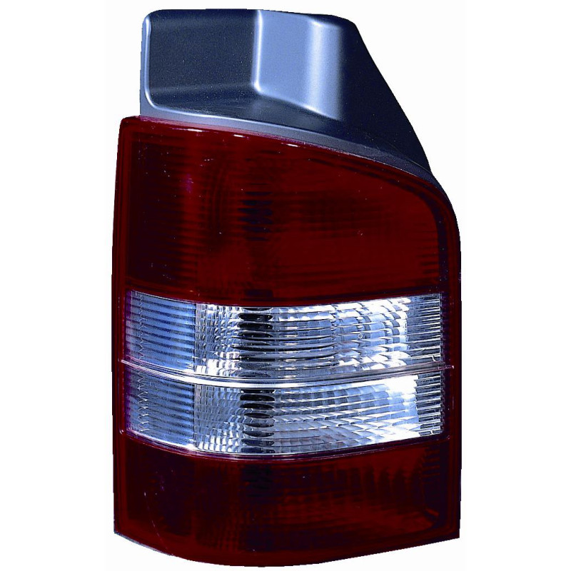 FANALE POSTERIORE SINISTRO SENZA PORTALAMPADA BIANCOROSSO 1 PORTA VOLKSWAGEN TRANSPORTER T5 7HA7HH7EA7EH 20032010