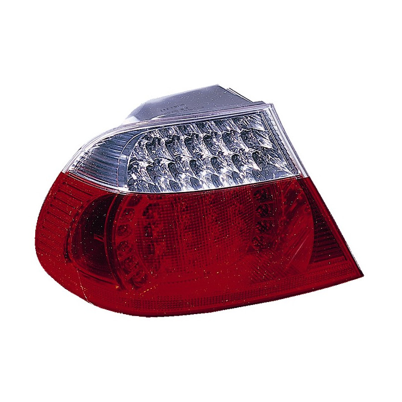 FANALE POSTERIORE DESTRO SENZA PORTALAMPADA BIANCOROSSO LED ESTERNO BMW SERIES 3 COUPECABRIO E46 20032006