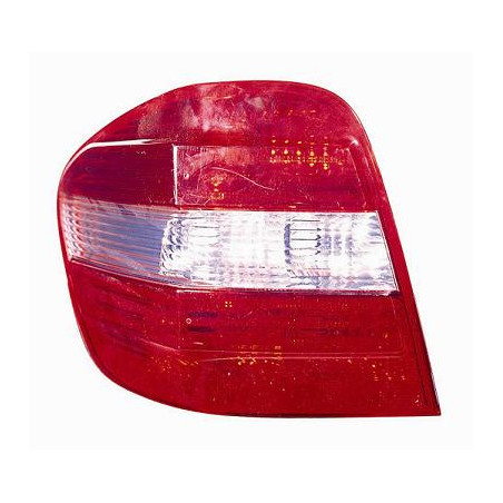 FANALE POSTERIORE DESTRO SENZA PORTALAMPADA BIANCOROSSO BASE GRIGIA MERCEDES-BENZ ATEGO C236A236 1997          , MERCEDES-BENZ 