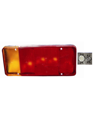 FANALE POSTERIORE DESTRO CON PORTALAMPADA IVECO DAILY 20002007      , IVECO EUROCARGO 19912003