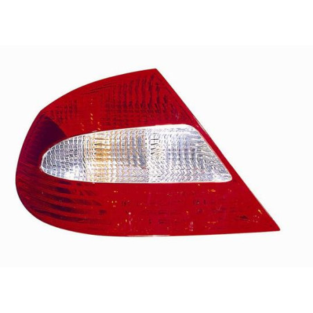 FANALE POSTERIORE SINISTRO SENZA PORTALAMPADA BIANCOROSSO MERCEDES-BENZ CLK W209 20022009       VERS ELEGANCE 2005