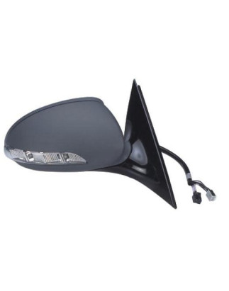 RETROVISORE ELETTRICO SINISTRO 15 PIN CON PRIMER TERMICO ASFERICO RICHIUDIBILE ELETTRICAMENTE CON FANALINO INTEGRATO CON LUCE D