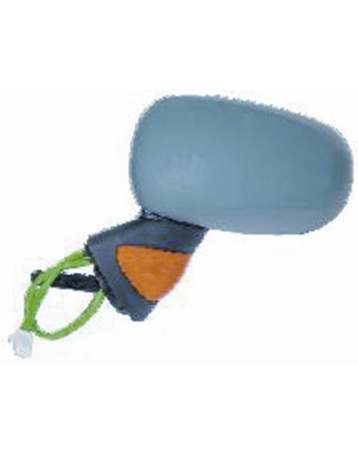 RETROVISORE ELETTRICO SINISTRO TERMICO ASFERICO CON FANALINO INTEGRATO ARANCIO RENAULT MODUS FJP0 20052008
