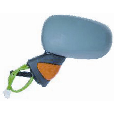 RETROVISORE ELETTRICO SINISTRO TERMICO ASFERICO CON FANALINO INTEGRATO ARANCIO RENAULT MODUS FJP0 20052008