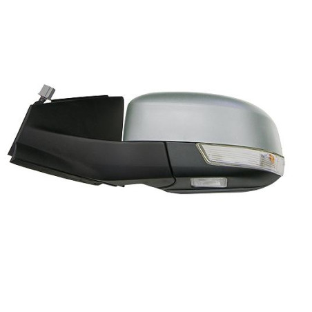 RETROVISORE ELETTRICO DESTRO 12 PIN CON PRIMER TERMICO RICHIUDIBILE ELETTRICAMENTE CON FANALINO INTEGRATO CON LUCE DI CORTESIA 