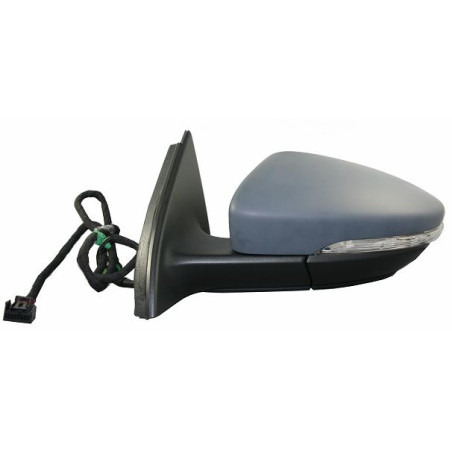 RETROVISORE ELETTRICO DESTRO 6 PIN CON PRIMER TERMICO CON FANALINO INTEGRATO VOLKSWAGEN PASSAT 362365 20112015