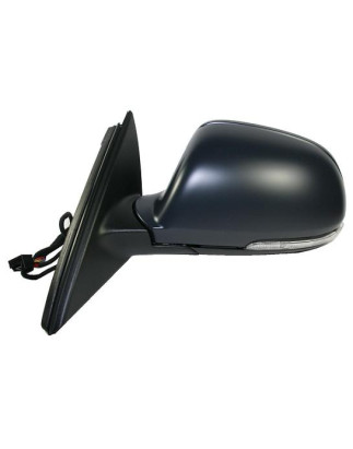 RETROVISORE ELETTRICO DESTRO 1315 PIN CON PRIMER TERMICO RICHIUDIBILE ELETTRICAMENTE CON FANALINO INTEGRATO CON LUCE DI CORTESI