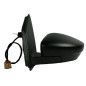 RETROVISORE MECCANICO SINISTRO NERO ASFERICO CON FANALINO INTEGRATO CON CONNETTORE QUADRATO VOLKSWAGEN CROSS POLO 6R 20092017  