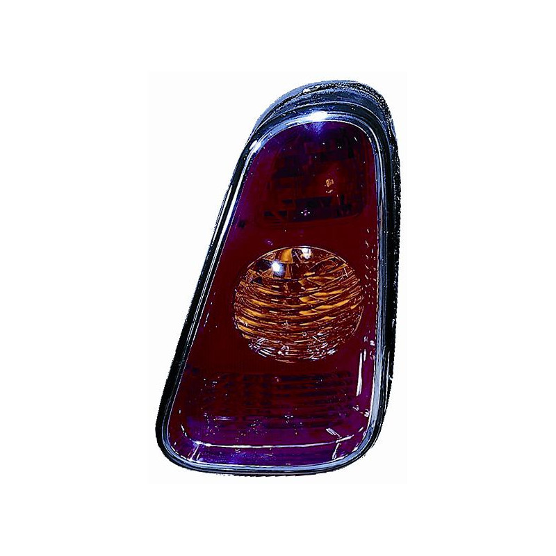 FANALE POSTERIORE DESTRO SENZA PORTALAMPADA ROSSO MINI COOPERONE R50F53 20022006       VERS 2004