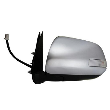 RETROVISORE ELETTRICO SINISTRO CROMATO CON FANALINO INTEGRATO TOYOTA HI-LUX 2WD4WD N1N2N3 20122015
