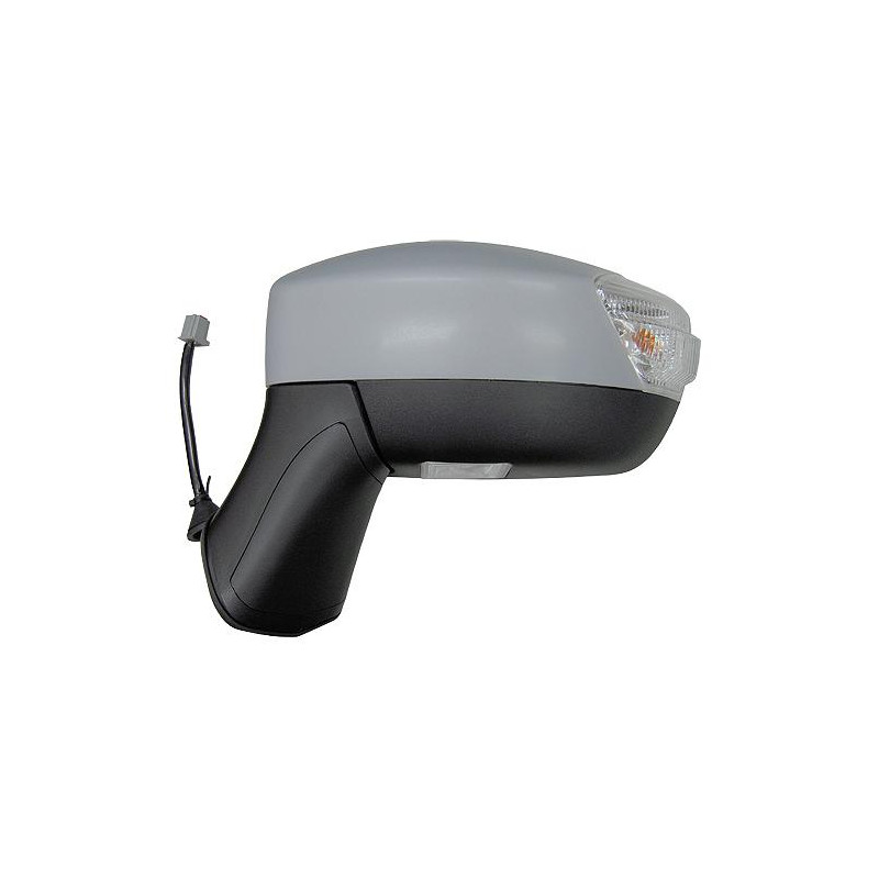 RETROVISORE ELETTRICO DESTRO CON PRIMER TERMICO ASFERICO RICHIUDIBILE ELETTRICAMENTE CON FANALINO INTEGRATO CON LUCE DI CORTESI